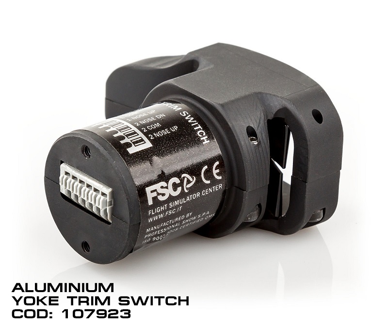 FSC news trim switch aluminium back